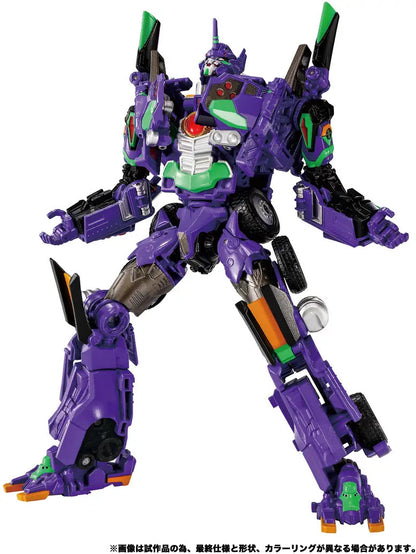(Pre-order) Takara Tomy Transformers x Evangelion Synergenex Evangelion Prime Unit-01 1/12 Action Figure