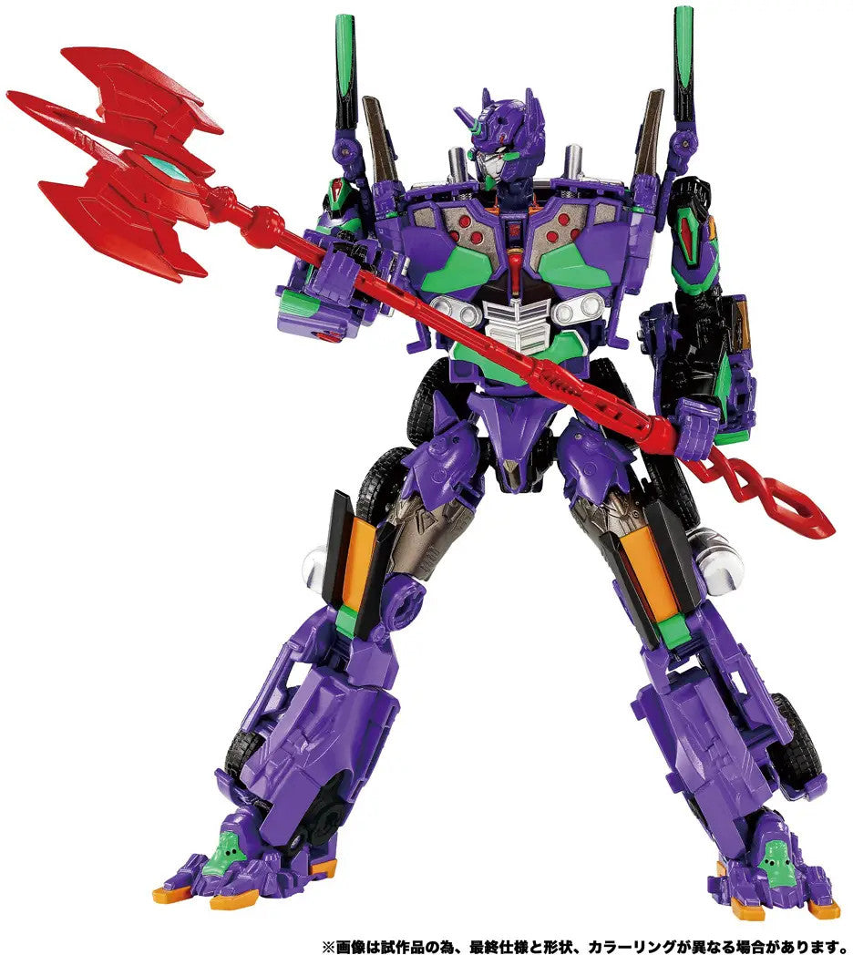 (Pre-order) Takara Tomy Transformers x Evangelion Synergenex Evangelion Prime Unit-01 1/12 Action Figure