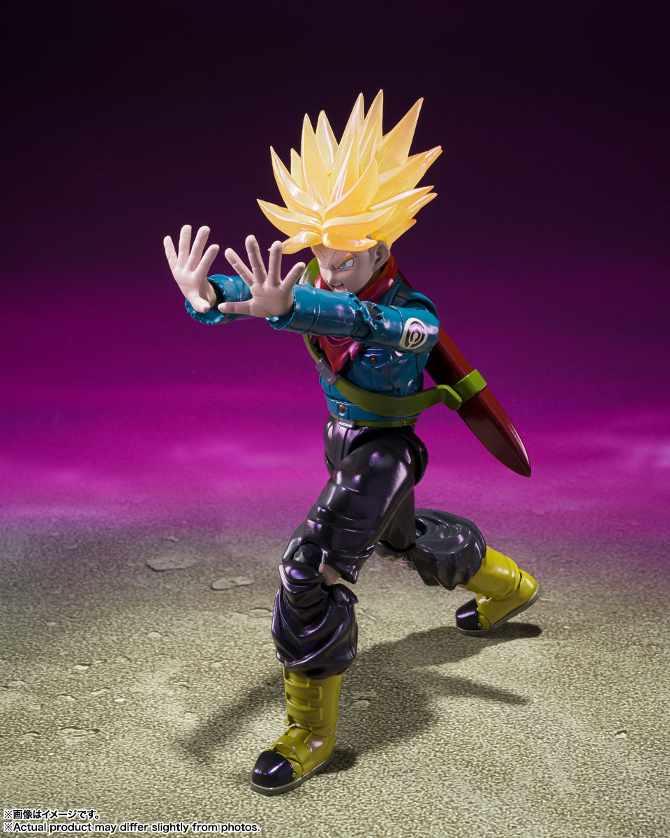 Bandai S.H.Figuarts Super Saiyan Future Trunks SDCC Action figure event exclusive 2024