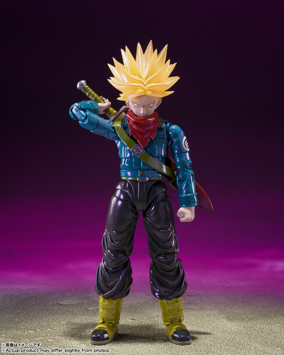 Bandai S.H.Figuarts Super Saiyan Future Trunks SDCC Action figure event exclusive 2024