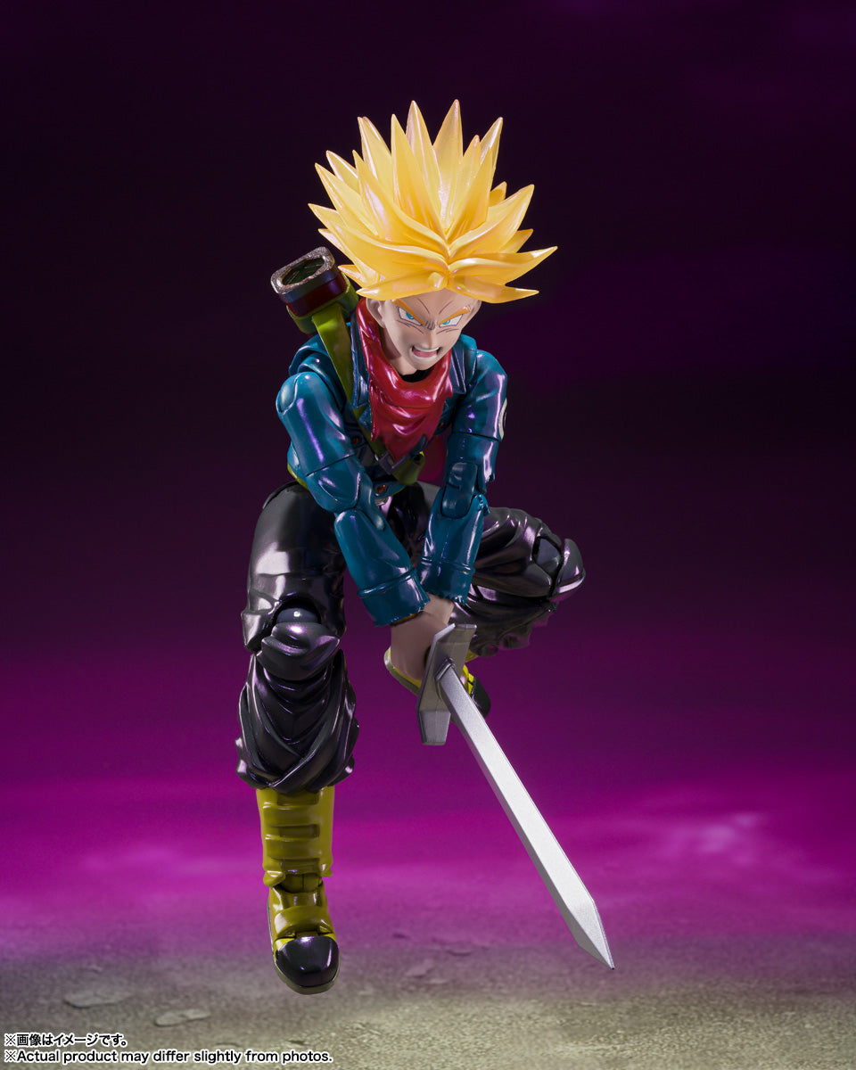 Bandai S.H.Figuarts Super Saiyan Future Trunks SDCC Action figure event exclusive 2024