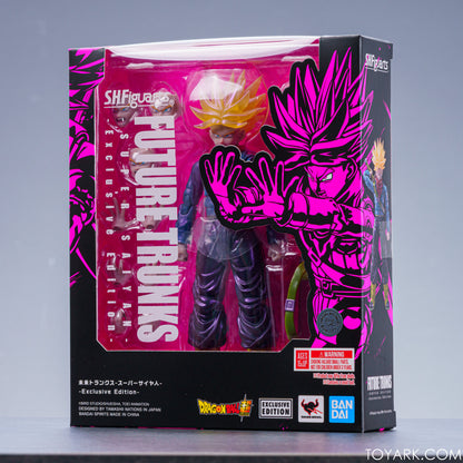 Bandai S.H.Figuarts Super Saiyan Future Trunks SDCC Action figure event exclusive 2024