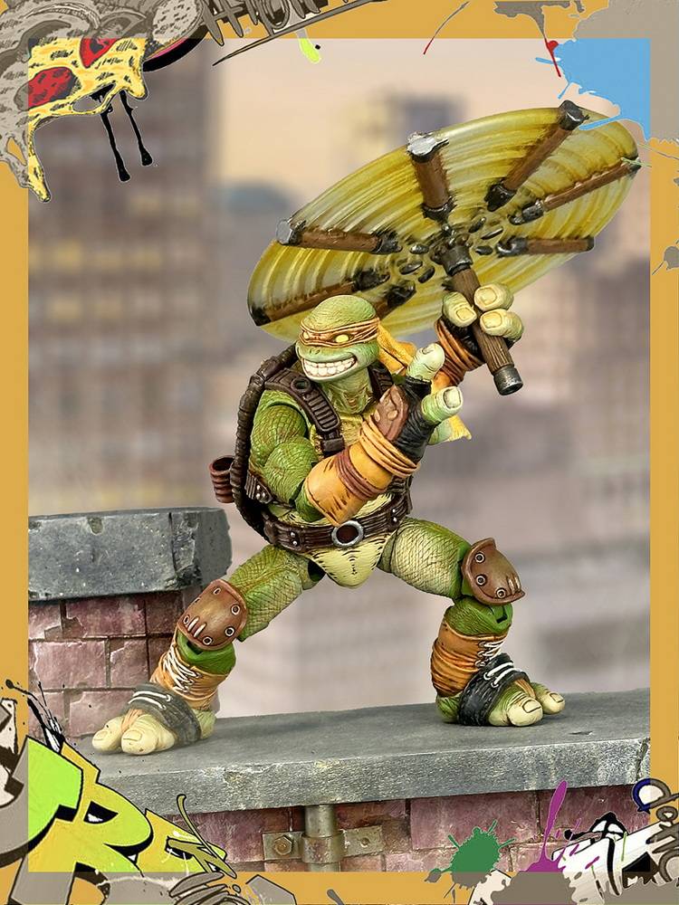 Fury Toys 1/12 5inches Action Figure Wave 3 Rage Samurai Force Turtle Summer