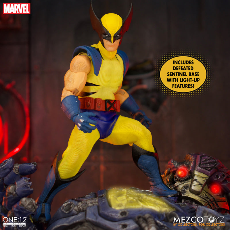 Mezco Marvel One:12 Collective Wolverine Deluxe Steel Box Edition