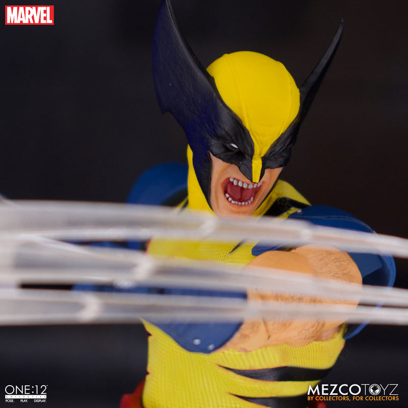 Mezco Marvel One:12 Collective Wolverine Deluxe Steel Box Edition