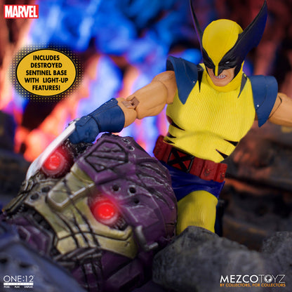 Mezco Marvel One:12 Collective Wolverine Deluxe Steel Box Edition