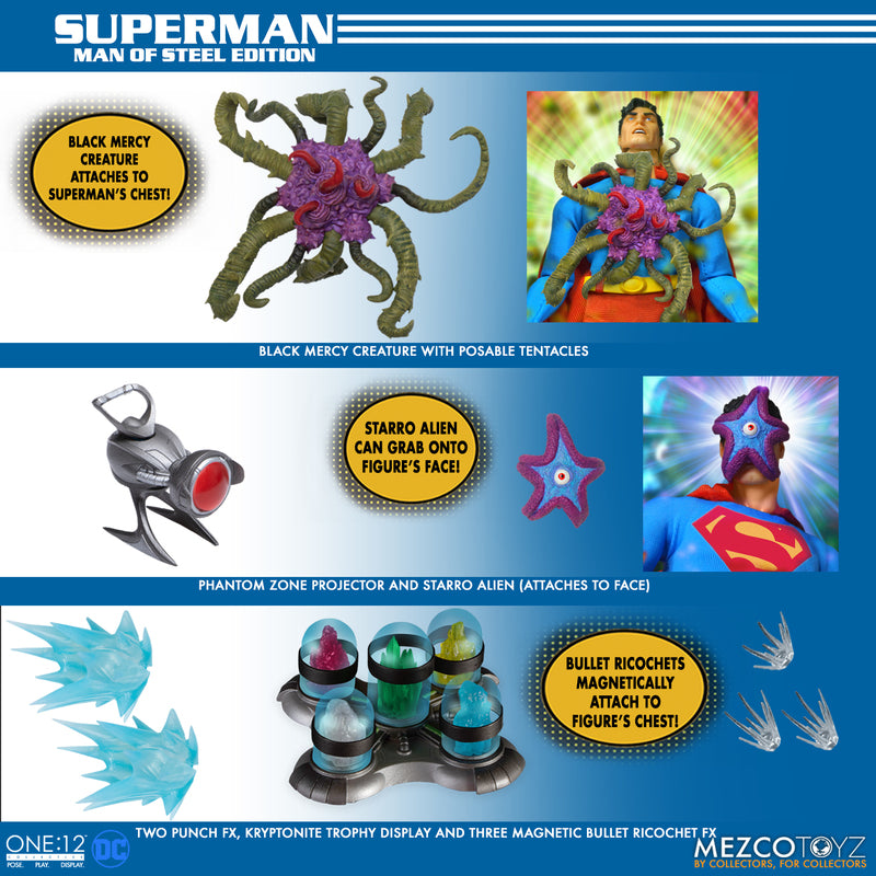 Mezco - One:12 Collective DC Comics Superman: Man of Steel Edition