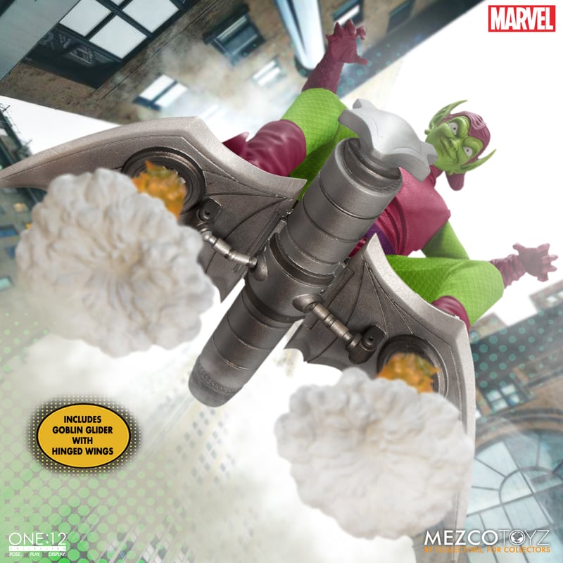 Mezco Marvel One:12 Collective Deluxe Green Goblin