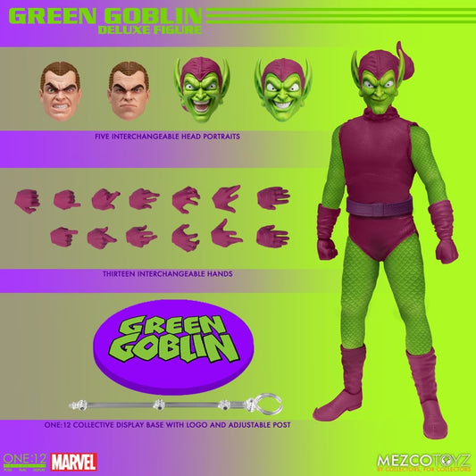 Mezco Marvel One:12 Collective Deluxe Green Goblin