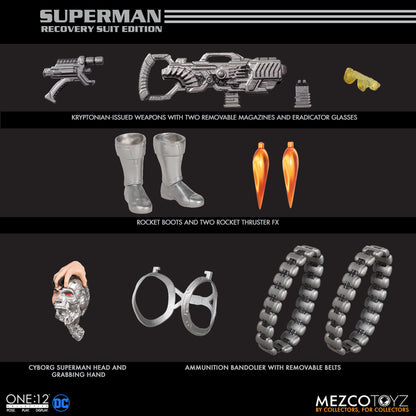 Mezco One: 12 Collective Superman: Recovery Suit Edition