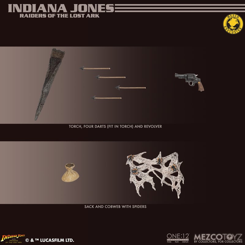 Mezco Raiders of the Lost Ark One:12 Collective Indiana Jones Exclusive