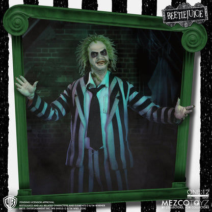 Mezco One:12 Collective Beetlejuice Deluxe Edition 1/12 Action Figure