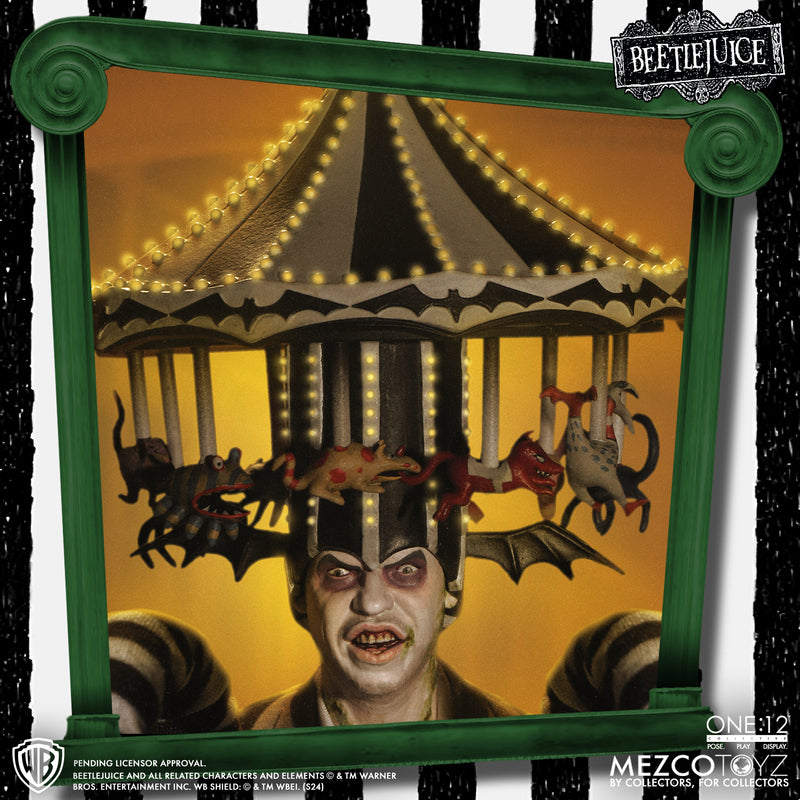 Mezco One:12 Collective Beetlejuice Deluxe Edition 1/12 Action Figure