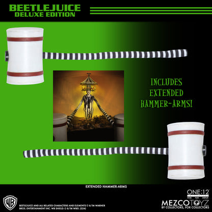 Mezco One:12 Collective Beetlejuice Deluxe Edition 1/12 Action Figure