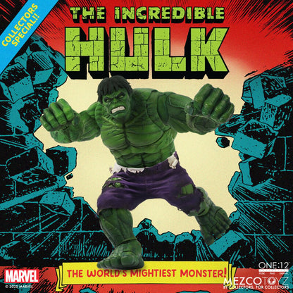 (Pre-order) Mezco One:12 Collective The Incredible Hulk – 1/12 Action Figure