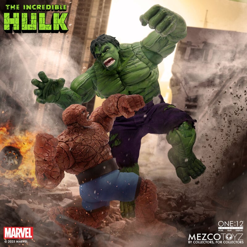 (Pre-order) Mezco One:12 Collective The Incredible Hulk – 1/12 Action Figure
