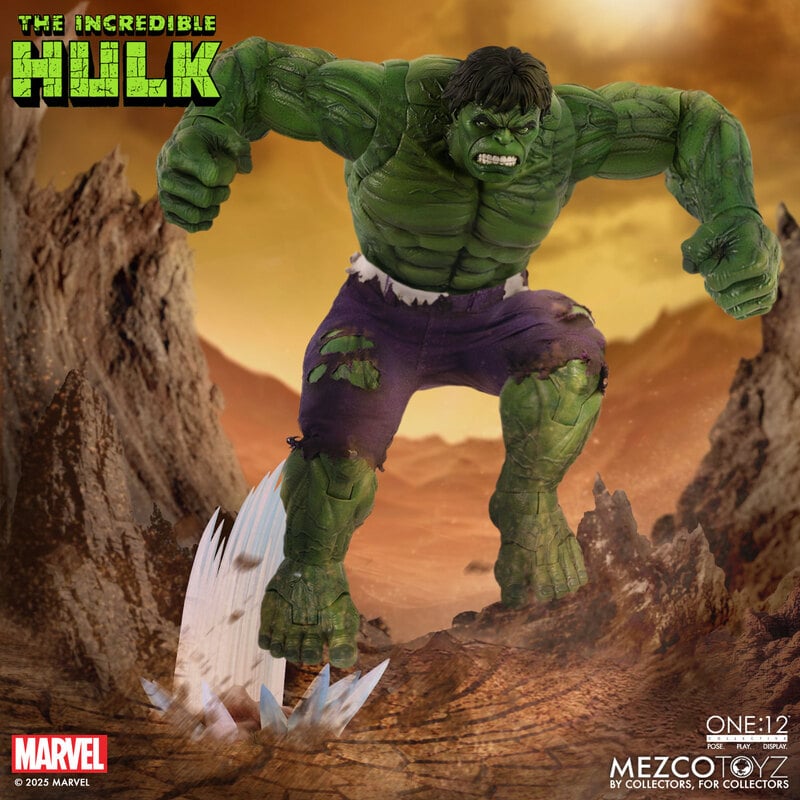 (Pre-order) Mezco One:12 Collective The Incredible Hulk – 1/12 Action Figure