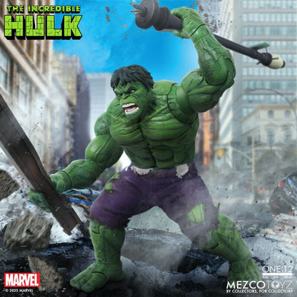 (Pre-order) Mezco One:12 Collective The Incredible Hulk – 1/12 Action Figure