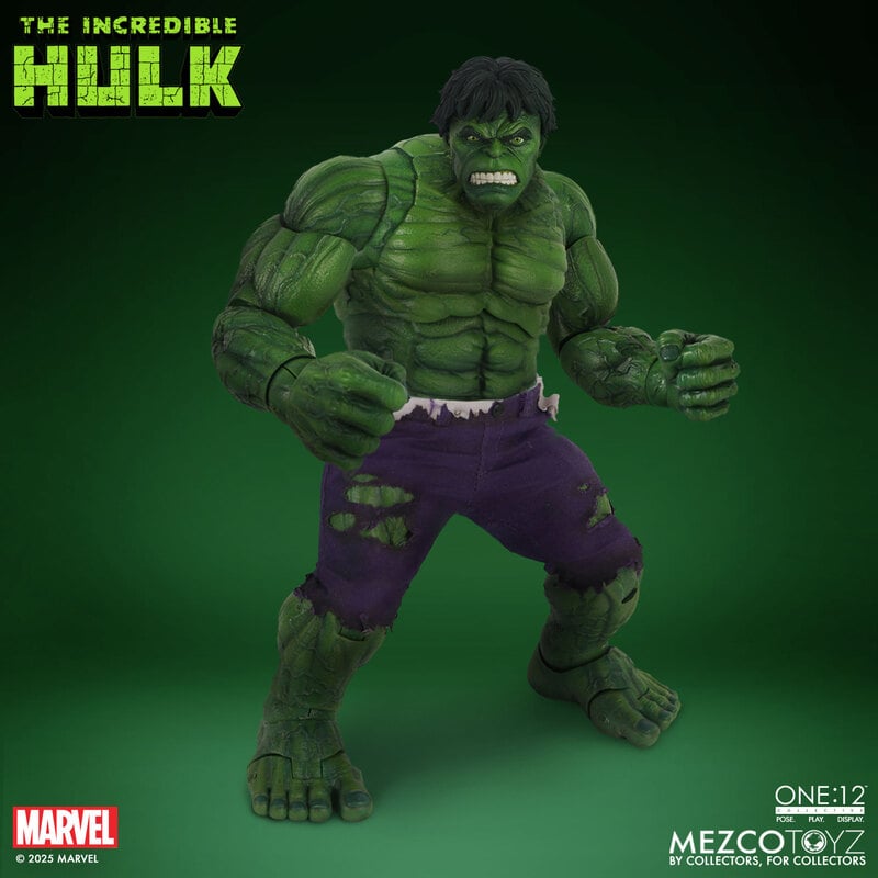 (Pre-order) Mezco One:12 Collective The Incredible Hulk – 1/12 Action Figure