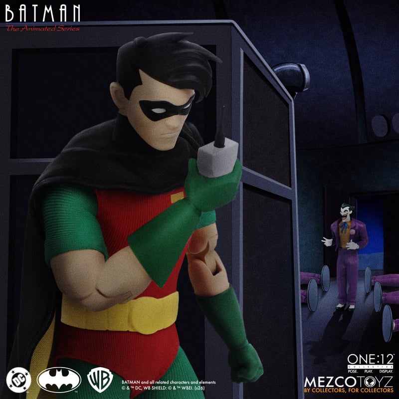 (Pre-order) Mezco One:12 Collective Batman The Animated Series Robin 1/12 Action Figure