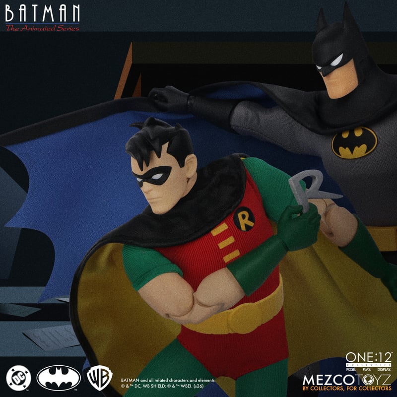 (Pre-order) Mezco One:12 Collective Batman The Animated Series Robin 1/12 Action Figure