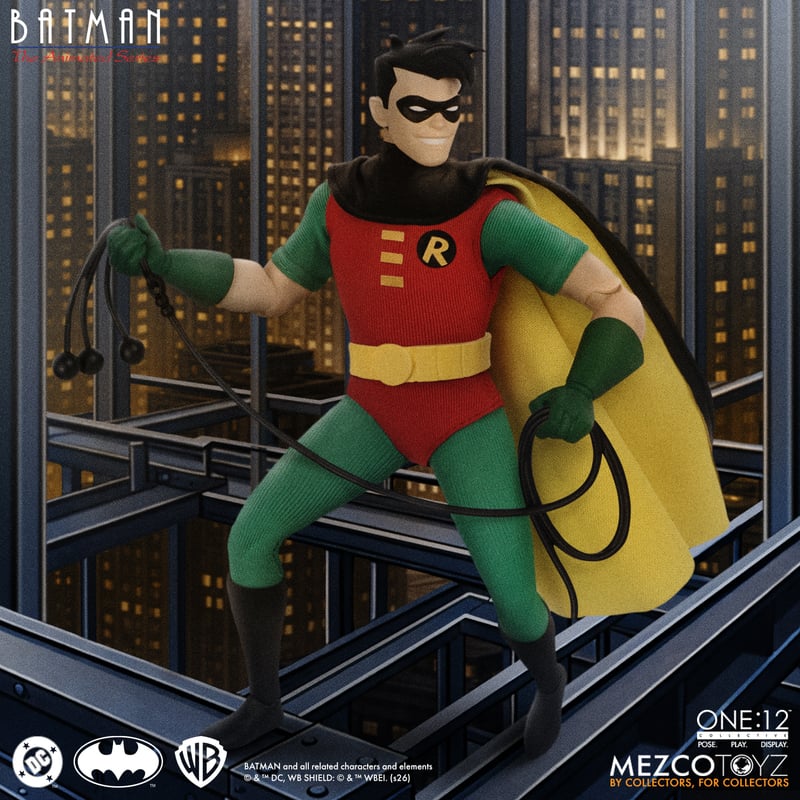 (Pre-order) Mezco One:12 Collective Batman The Animated Series Robin 1/12 Action Figure