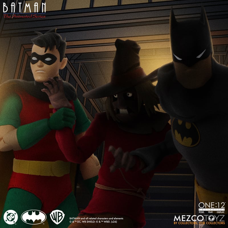 (Pre-order) Mezco One:12 Collective Batman The Animated Series Robin 1/12 Action Figure