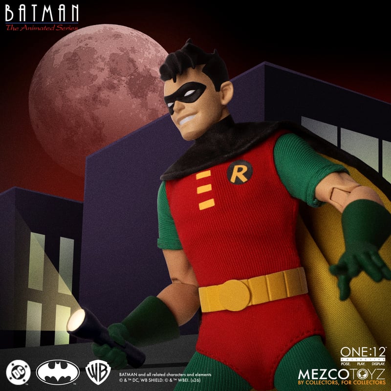 (Pre-order) Mezco One:12 Collective Batman The Animated Series Robin 1/12 Action Figure