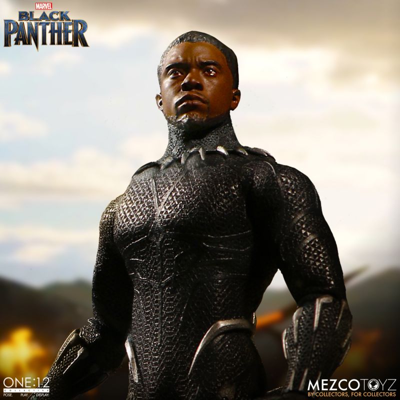 Mezco ONE:12 Collective Black Panther Figure!