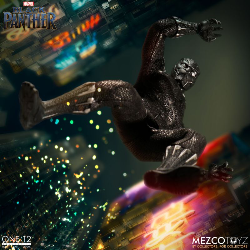 Mezco ONE:12 Collective Black Panther Figure!